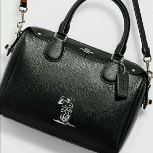 Coach special edition peanuts snoopy purse